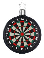Dartboard - 2025<br>Inge-glas Ornament